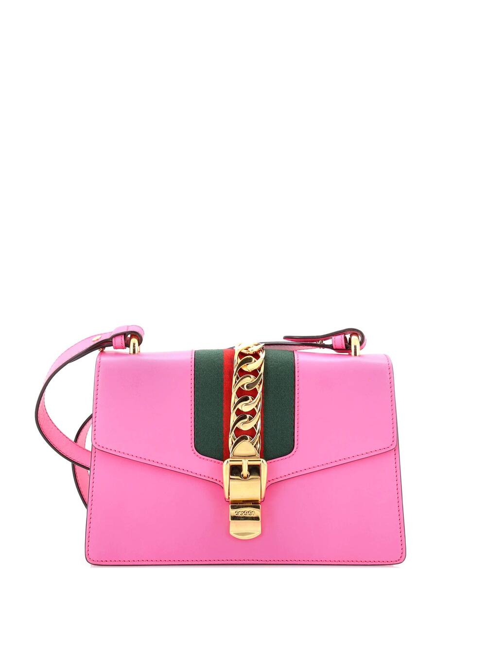 Gucci Sylvie Shoulder Bag Leather Small #348373G10B